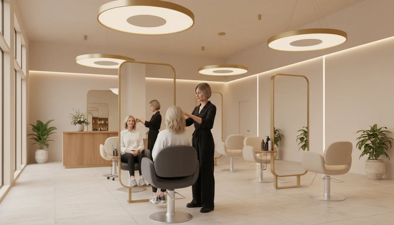 Salony fryzjerskie i kosmetyczne