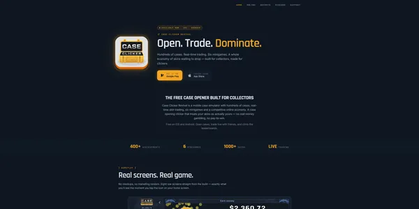 Case Clicker Revival — Gra mobilna